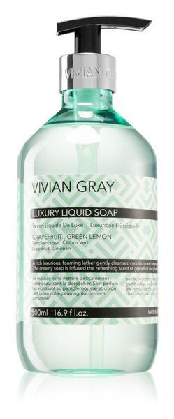 Кремове рідке мило Vivian Gray Modern Pastel Grapefruit & Green Lemon 500 мл фото