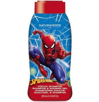 Шампунь та гель для душу 2в1 Naturaverde Kids Marvel Spiderman Shampoo & Shower Gel 250 мл фото