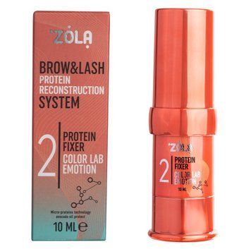 Засіб для ламінування 02 Zola Brow&Lash Color Lab Emotion Protein Fixer фото