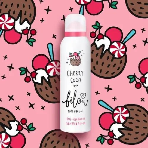 Пенка для душа Bilou Cherry Coco 200 мл фото