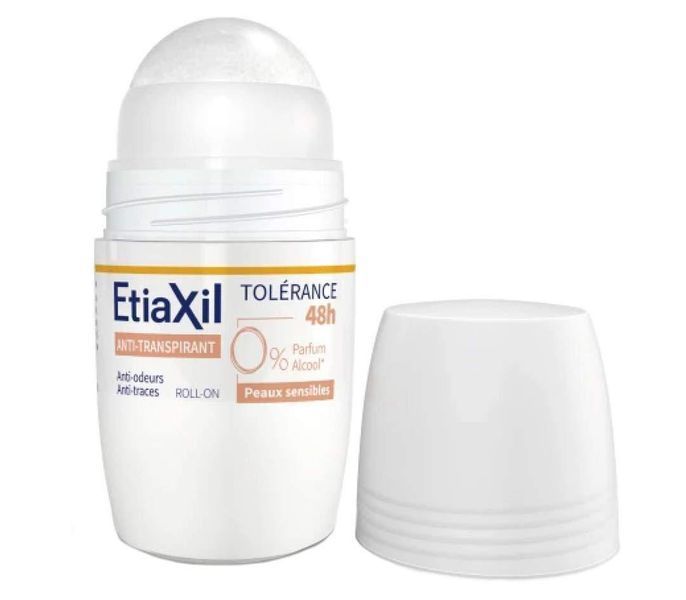 Антиперспірант кульковий тривалої дії Etiaxil Antiperspirant Tolerance 48H 50 мл фото