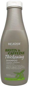 Шампунь проти випадіння волосся з біотином і кофеїном Beaver Shampoo Biotin & Coffeine 730 мл фото