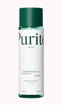 Тонер успокаивающий с центелой без масел Purito Seoul Wonder Releaf Centella Toner Unscented 200 мл фото