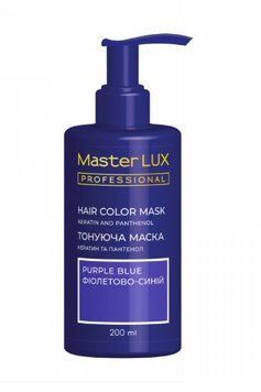 Маска тонуюча для волосся Master LUX professional Фіолетово-Синій 200 мл Акційна фото