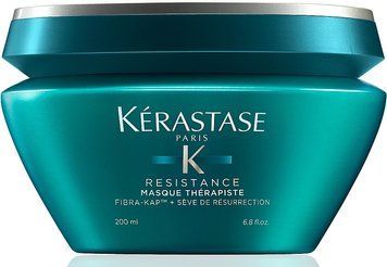 Маска для відновлення пошкодженого волосся Kerastase Resistance Masque Therapiste 200 мл фото