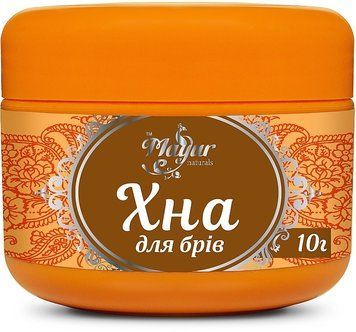 Хна для брів порошкова Mayur коричнева 10 г фото