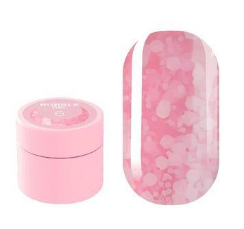 Блискітки для нігтів Luna Bubble Gel No6 5 мл фото