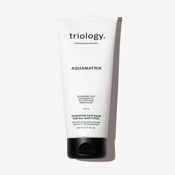 Бальзам зволожувальний для всіх типів волосся Triology Aquamatrix Balm 200 мл фото
