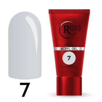 Акрил гель для нігтів ROKS Acryl Gel №07 15 мл фото