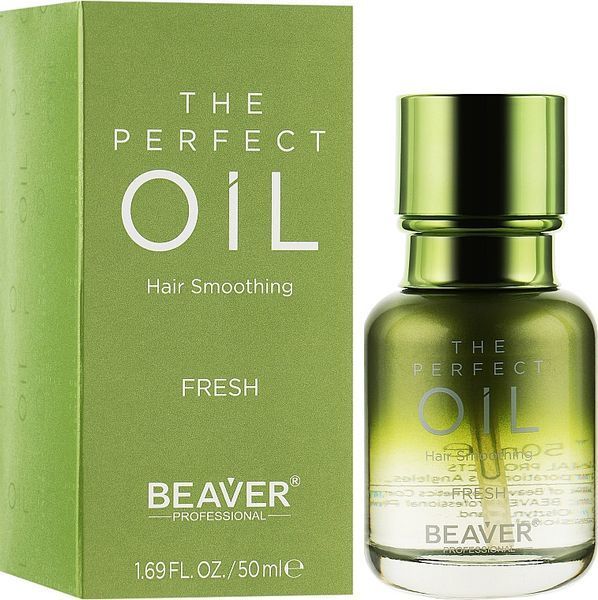 Масло парфумоване для відновлення сікучих кінчиків Beaver Oil Hair Smoothing 50 мл фото