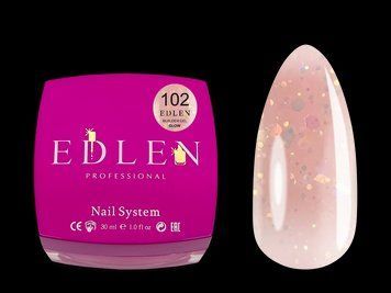 Гель моделюючий Edlen Builder Gel №102 Glow 30 мл фото