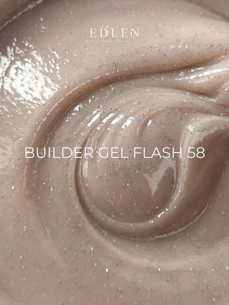 Гель моделюючий Edlen Builder Gel №58 Flash 30 мл фото