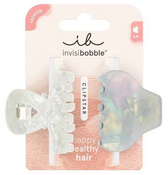 Набір заколок-крабів для волосся InvisiBobble Clipstar Pearly Frost 2 шт фото