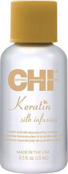 Сироватка відновлююча з шовком CHI Keratin Silk Infusion 15 мл фото