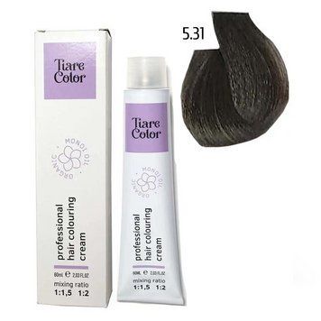 5.31 Крем-фарба для волосся TIARE Hair COLOR Colouring Cream 60 мл фото