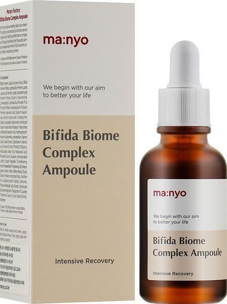 Сироватка омолодити з лізатом біфідобактерий Manyo Factory Bifida Biome Complex Ampoule 50 мл фото