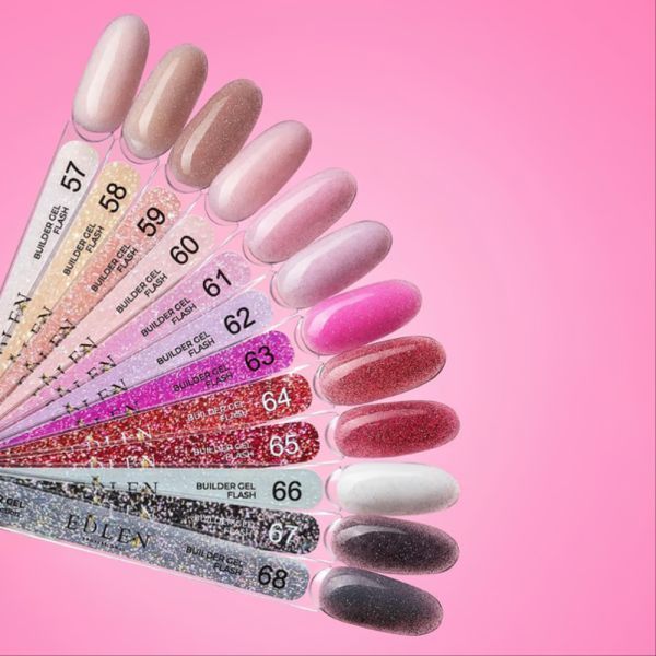 Гель моделюючий Edlen Builder Gel №59 Flash 30 мл фото