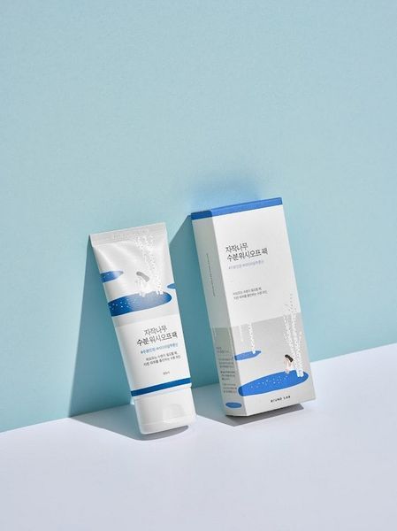 Увлажняющая маска смывная с березовым соком Round Lab Juice Moisturizing Washoff Pack 80 мл фото