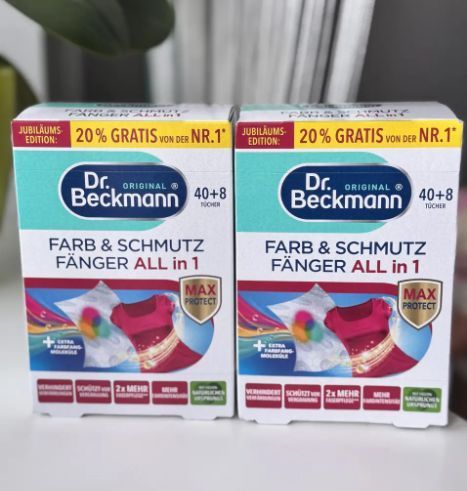 Серветки для прання для захоплення кольору Dr.Beckmann 40 шт фото