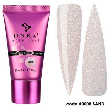 Акригель DNKa Acryl Gel Tube No0008 Sand 30 мл фото