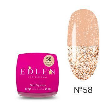 Гель моделирующий Edlen Builder Gel No58 Flash 15 мл фото
