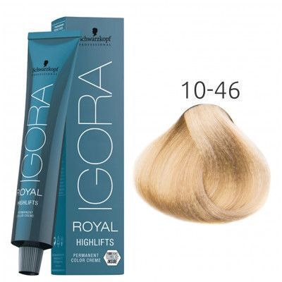 10-46 Ультра блондин бежевый шоколадный Igora Royal Schwarzkopf Professional 60 мл фото