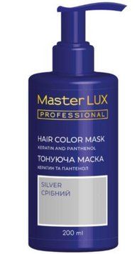 Маска тонуюча для волосся Master LUX professional Срібний 200 мл фото