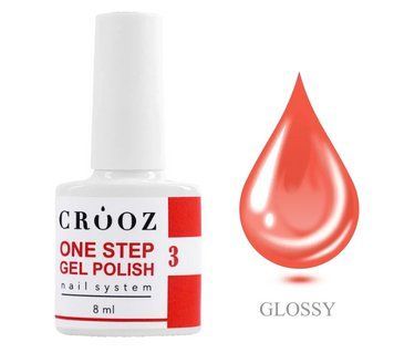 Однофазний гель лак Crooz One Step Gel Polish №03 8мл фото