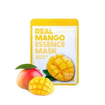 Маска тканевая для лица с экстрактом манго FarmStay Real Mango Essence Mask 23 мл фото