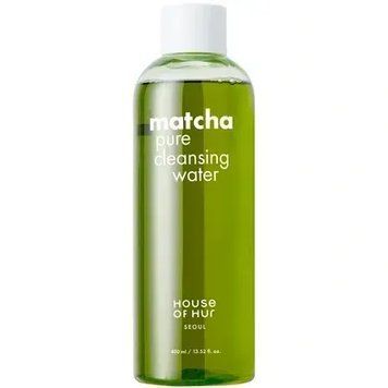 Міцелярна вода для зняття макіяжу з матчею House of Hur Matcha Pure Cleansing Water 400 мл фото