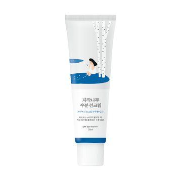 Сонцезахисний крем для обличчя SPF50 PA++++ Round Lab Birch Juice Moisturizing Sunscreen 50 мл фото