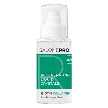 Жидкие кристаллы с коллагеном и биотином Unic Salone Pro Regenerating Liquid Crystals 30 мл фото