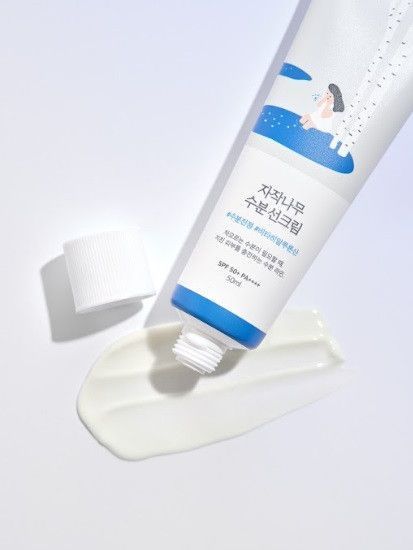 Сонцезахисний крем для обличчя SPF50 PA++++ Round Lab Birch Juice Moisturizing Sunscreen 50 мл фото