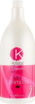 Шампунь з екстрактом м'яти для волосся Bbcos Kristal Basic 1500 мл фото