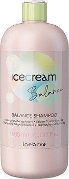Шампунь для жирных волос Inebrya Balance Shampoo 1000 мл фото