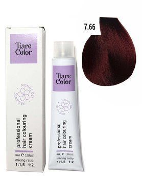 7.66 Крем-фарба для волосся TIARE Hair COLOR Colouring Cream 60 мл фото