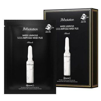 Тканевая маска JMsolution SOS Ampoule Mask Plus Black фото