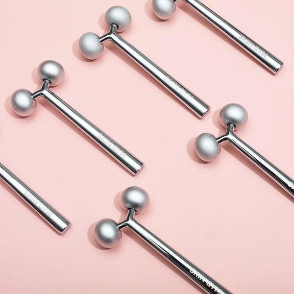 Роликовый массажер для лица Skin Gym Face Sculptor Beauty Roller фото