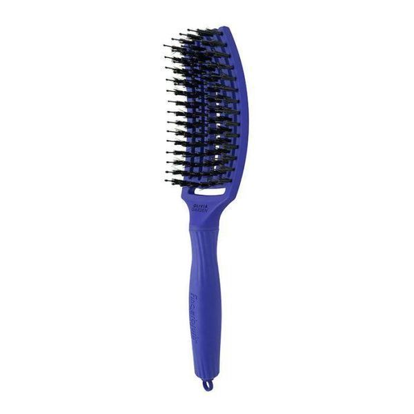 Щетка FINGER BRUSH COMBO BLUSH Tropical Blue OLIVIA GARDEN фото