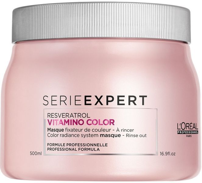 Маска для окрашенных волос L'Or&eacute;al Professionnel S&eacute;ria Expert Vitamino Color 500 мл фото