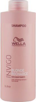 Шампунь нейтралізатор жовтизни Wella Professional Blonde Recharge Cool Blonde Shampoo 1000 мл фото