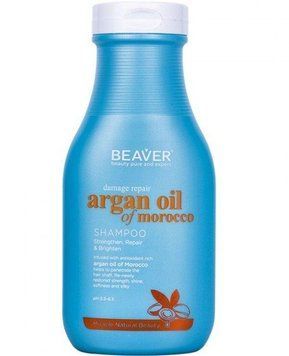 Відновлюючий шампунь для пошкодженого волосся з аргановою олією Beaver Shampoo Argan Oil 350 мл фото
