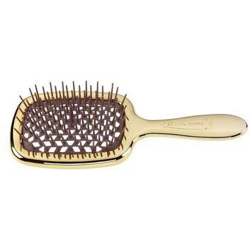 Щітка для волосся Superbrush Janeke золота коричнева серединка фото
