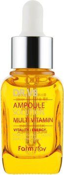 Ампульная сыворотка для лица с витаминами FarmStay Dr-V8 Vitamin Ampoule 30 мл фото