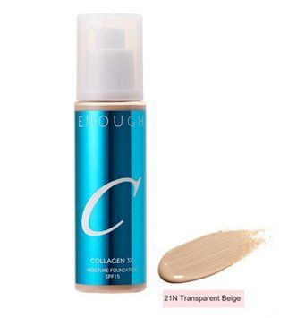 Увлажняющий тональный крем SPF15 Enough Collagen 3X Moisture Foundation тон 21 100 мл фото