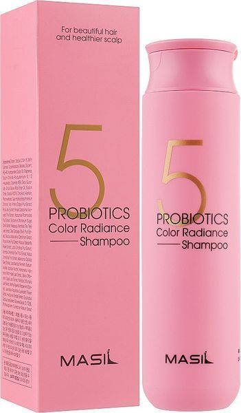 Шампунь для защиты цвета с пробиотиками Masil 5 Probiotics Color Radiance Shampoo 300 мл фото