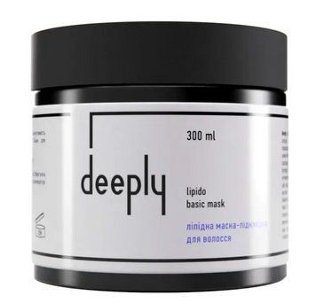 Маска-підкладка ліпідна для волосся Deeply Lipido Basic Mask 300 мл фото