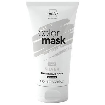 Тонуюча маска для волосся Unic Color Mask 11/06 Срібний 100 мл фото