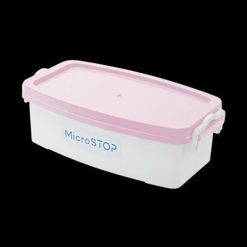 Контейнер для обеззараживания розовый Microstop 3 л фото