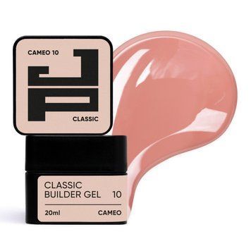 Білдер-гель для моделювання класичний №10 Jerden Proff Classic Builder Gel 20 мл фото